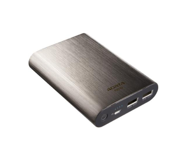ADATA Power Bank APV110 10400 mAh tytanowy - 254528 - zdjęcie 4